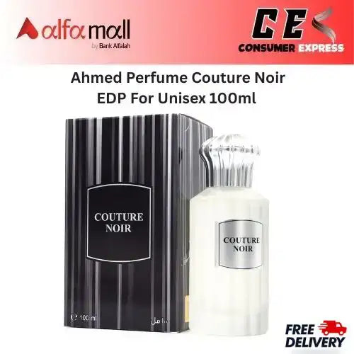 Ahmed Perfume Couture Noir EDP For Unisex 100ml