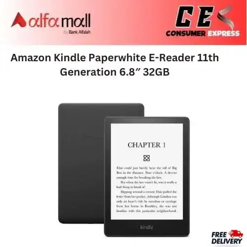 Amazon Kindle Paperwhite E-Reader 11th Generation 6.8″ 32GB -