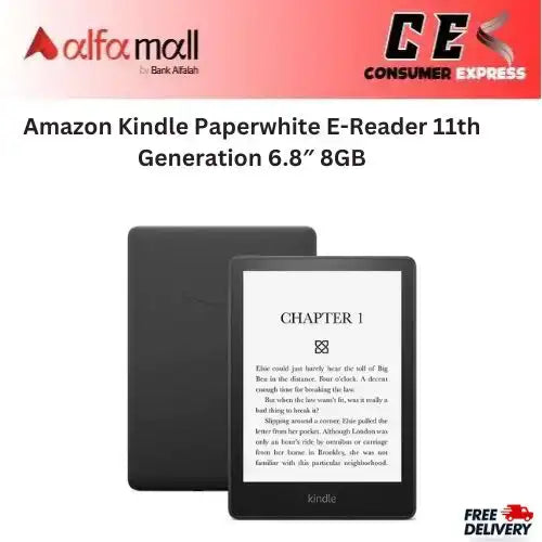 Amazon Kindle Paperwhite E-Reader 11th Generation 6.8″ 8GB