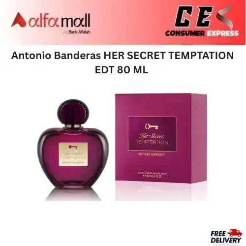 Antio Banderas HER SECRET TEMPTI EDT 80 ML