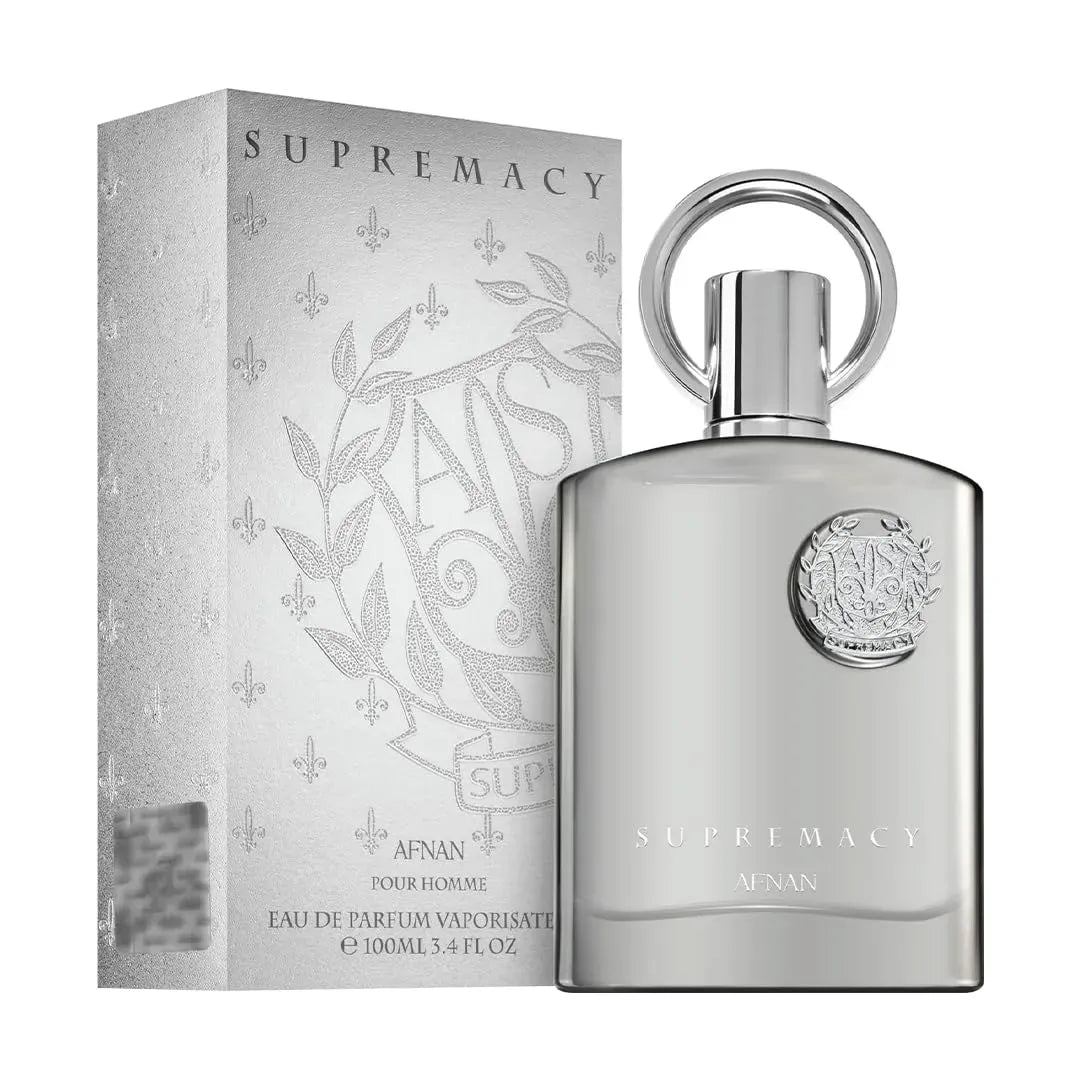 AFNAN SUPREMACY POUR HOMME EDP 100ML (SILVER)