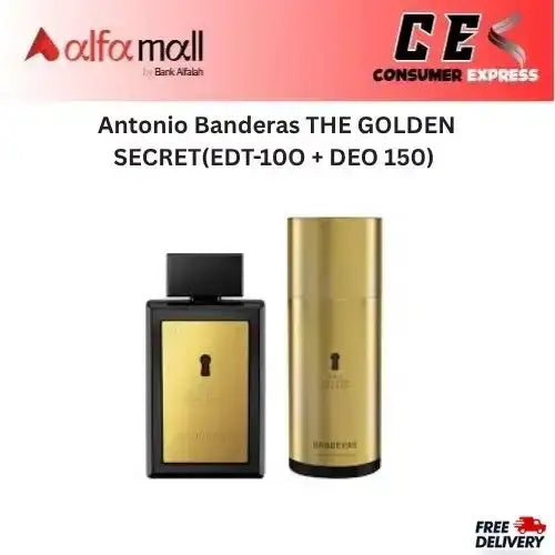Antio Banderas THE GOLDEN SECRET(EDT10O + DEO 150)