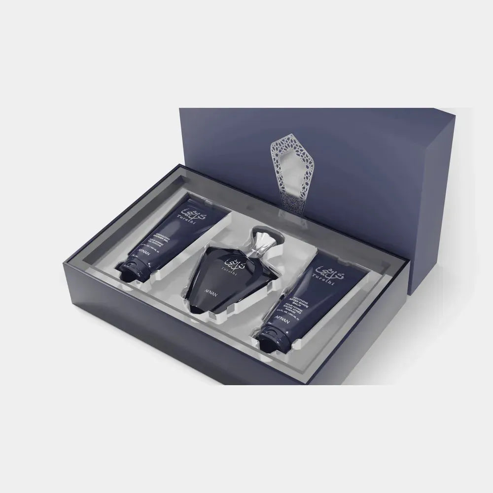 AFNAN TURHI EDP 3 PCS G/SET 90ML (BLUE)