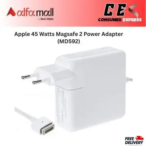 Apple 45 Wts Magsafe 2 Power Adapter (MD592)