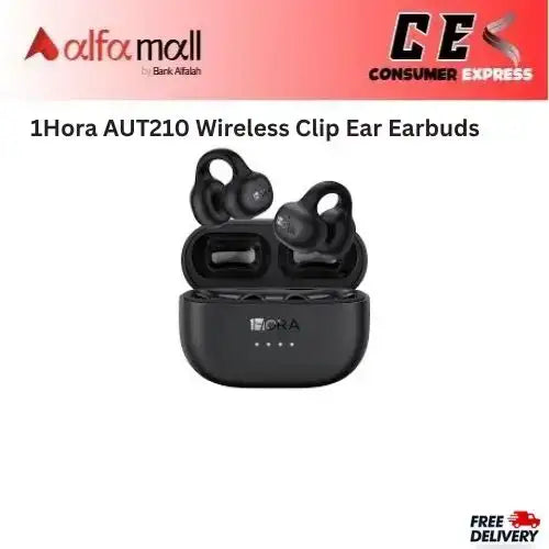 1Hora AUT210 Wireless Clip Ear Earbuds -
