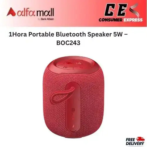 1Hora Portable Bluetooth Speaker 5W – BOC243 -