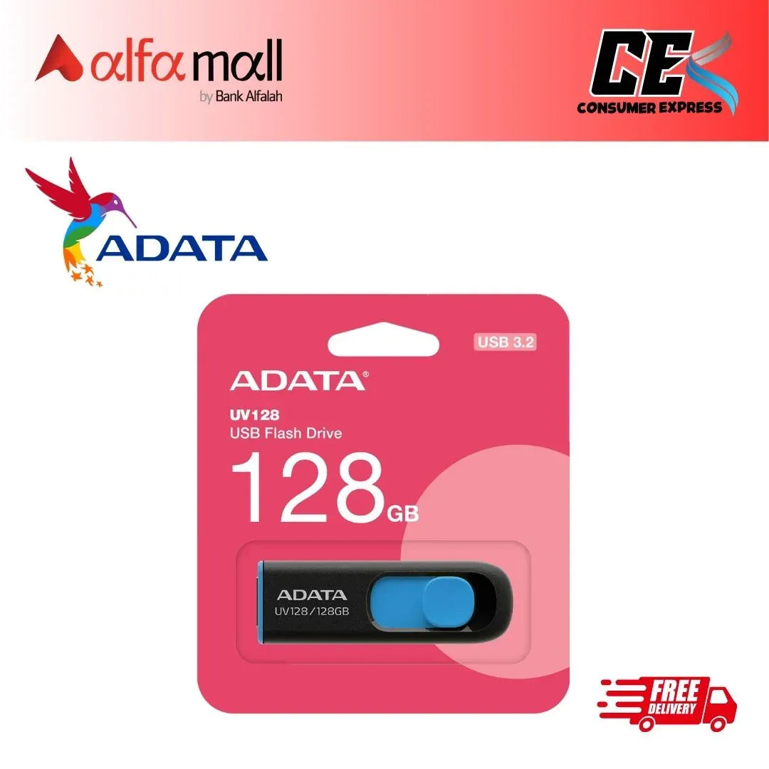 ADA UV128 USB Flash Drive 128GB USB 3.2