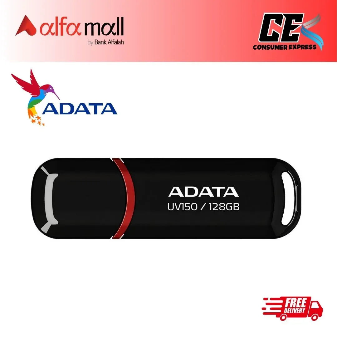 ADA UV150 Unidad Flash Drive 128GB USB 3.2 Black