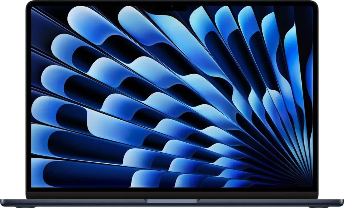 Apple Macbook Air 15.3" MRYU3 Apple M3 Chip, 8core CPU & 10core GPU, 8GB unified memory, 256GB SSD, 15.3inch Liquid Retina Display, mac OS, Midnight New