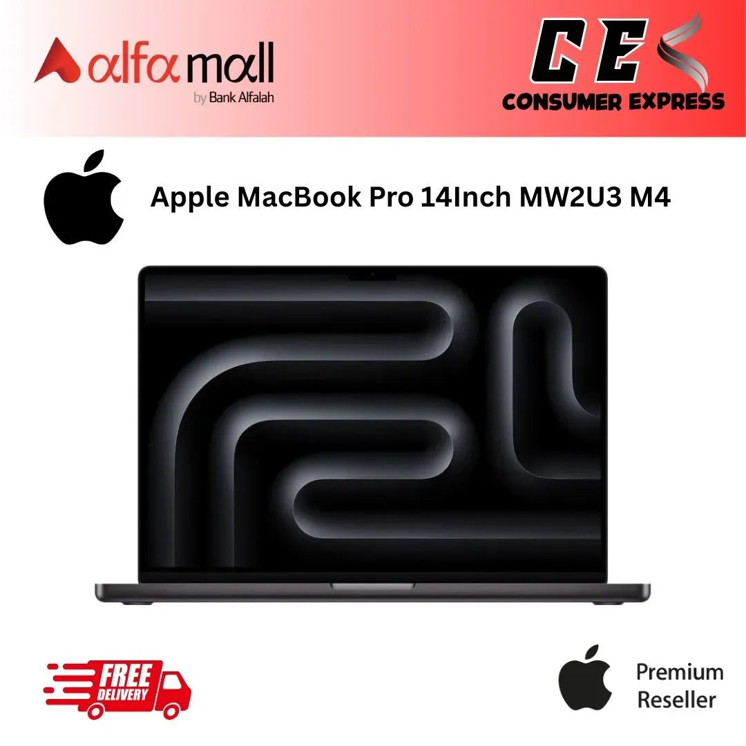 Apple 2024 MacBook Pro Laptop with M4 chip with 10‑core CPU and 10‑core GPU: Built for Apple Intelligence, 14.2-inch Liquid Retina XDR Display, 16GB Unified Memory, 512GB SSD Storage; Space Black MW2U3 (Brand New, Sealed)