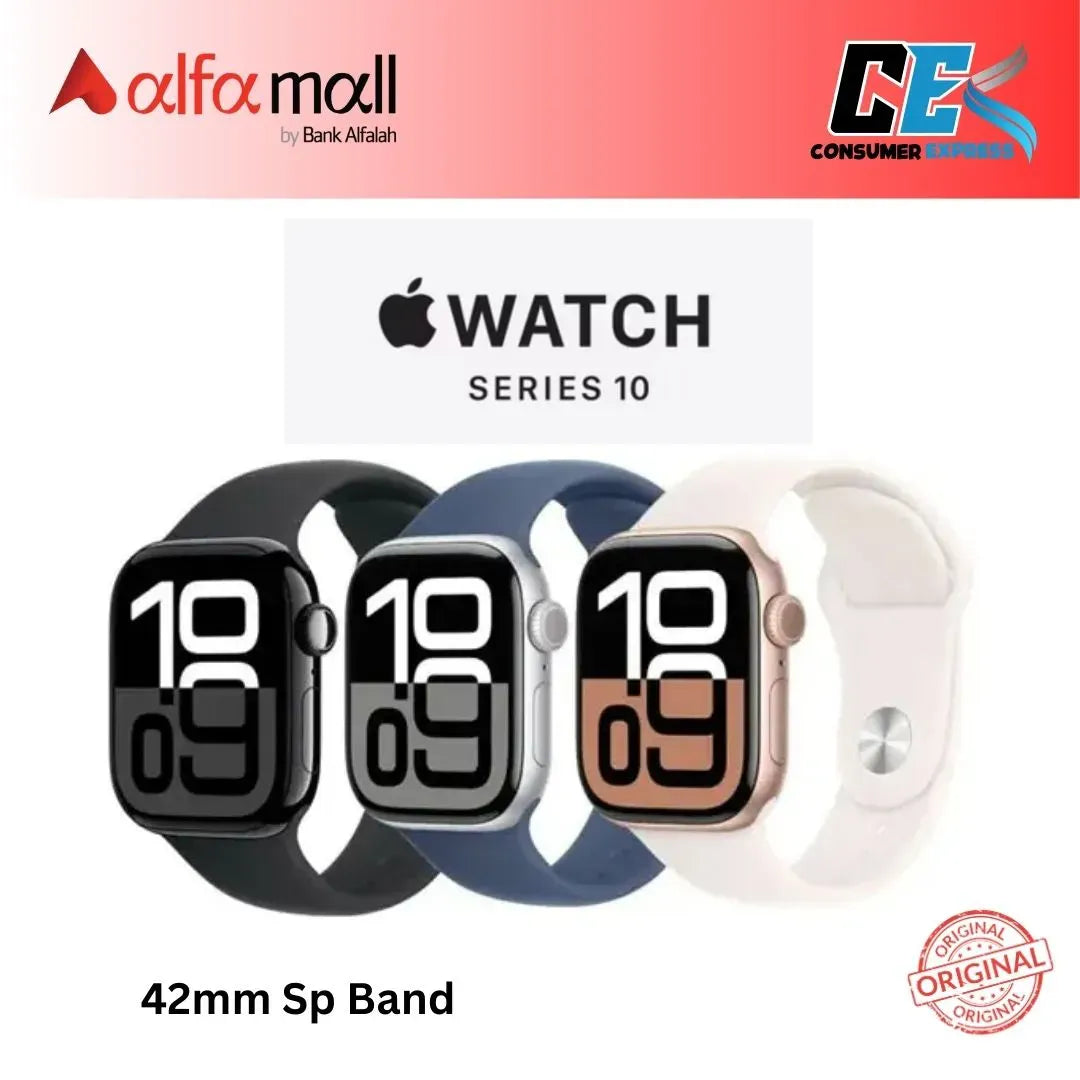 Apple Watch Series 10 Alumium Rose Gold 42mm GPS Smartwch, Fitness Tracker, ECG App, Always Retina Display, Water Resistant