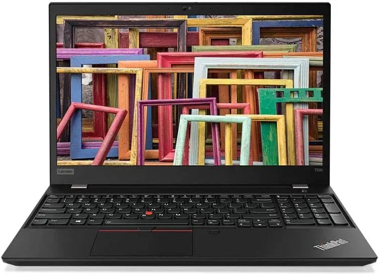 Lenovo ThinkPad T590 , 8th gen Intel Core i7-8665U Quad Core Processor, 8GB DDR4 RAM, 256GB M.2 NVMe , 15.6Inch FHD Display Free Bag & Mouse (Like New) - (Other Bank)
