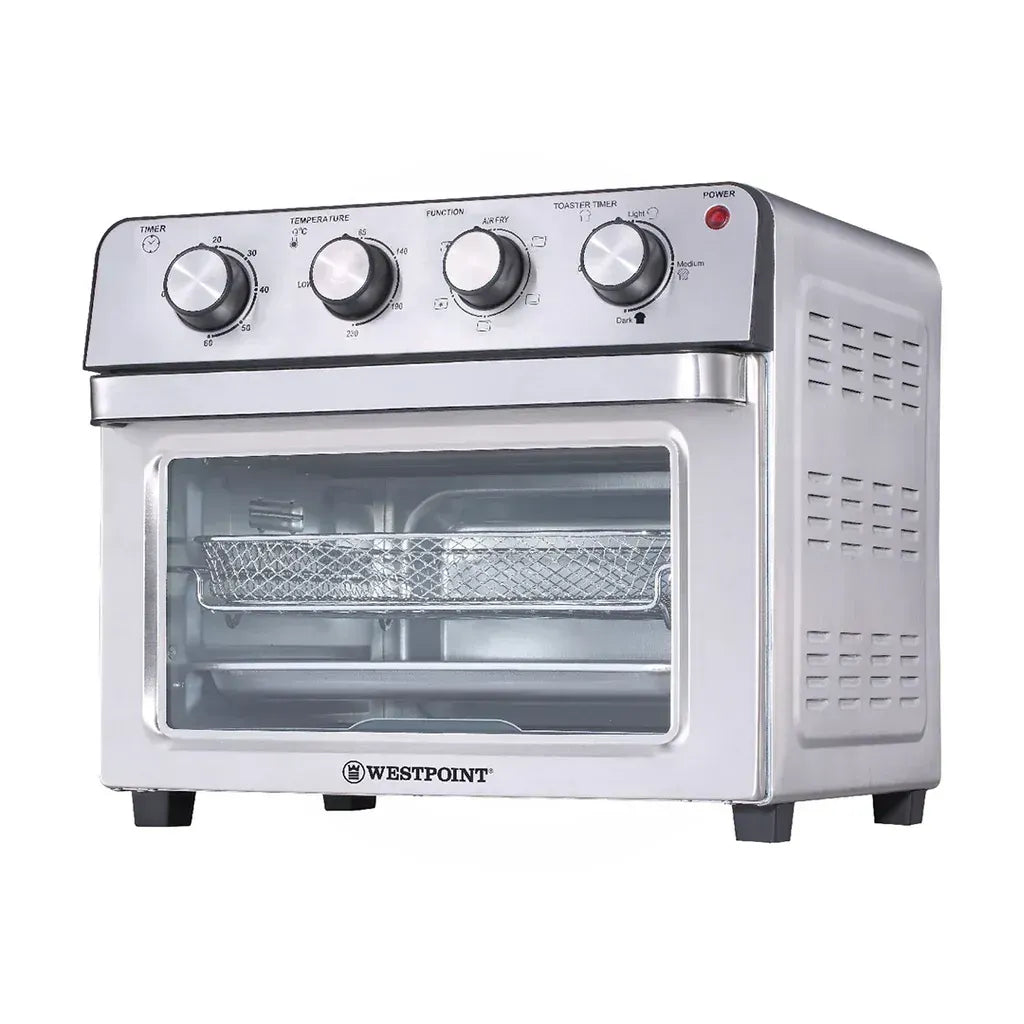 Wespoint Electric Oven Toaster With Air Fryer Model WF-5258 with all Functions Available Roaster, Broiler & Rotisserie (0% Markup upto 6 Months)