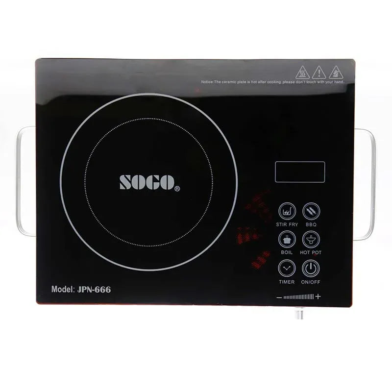 Sogo Electric Stove/Infrared Cooker JPN-666 (0% Markup Upto 6 Months)