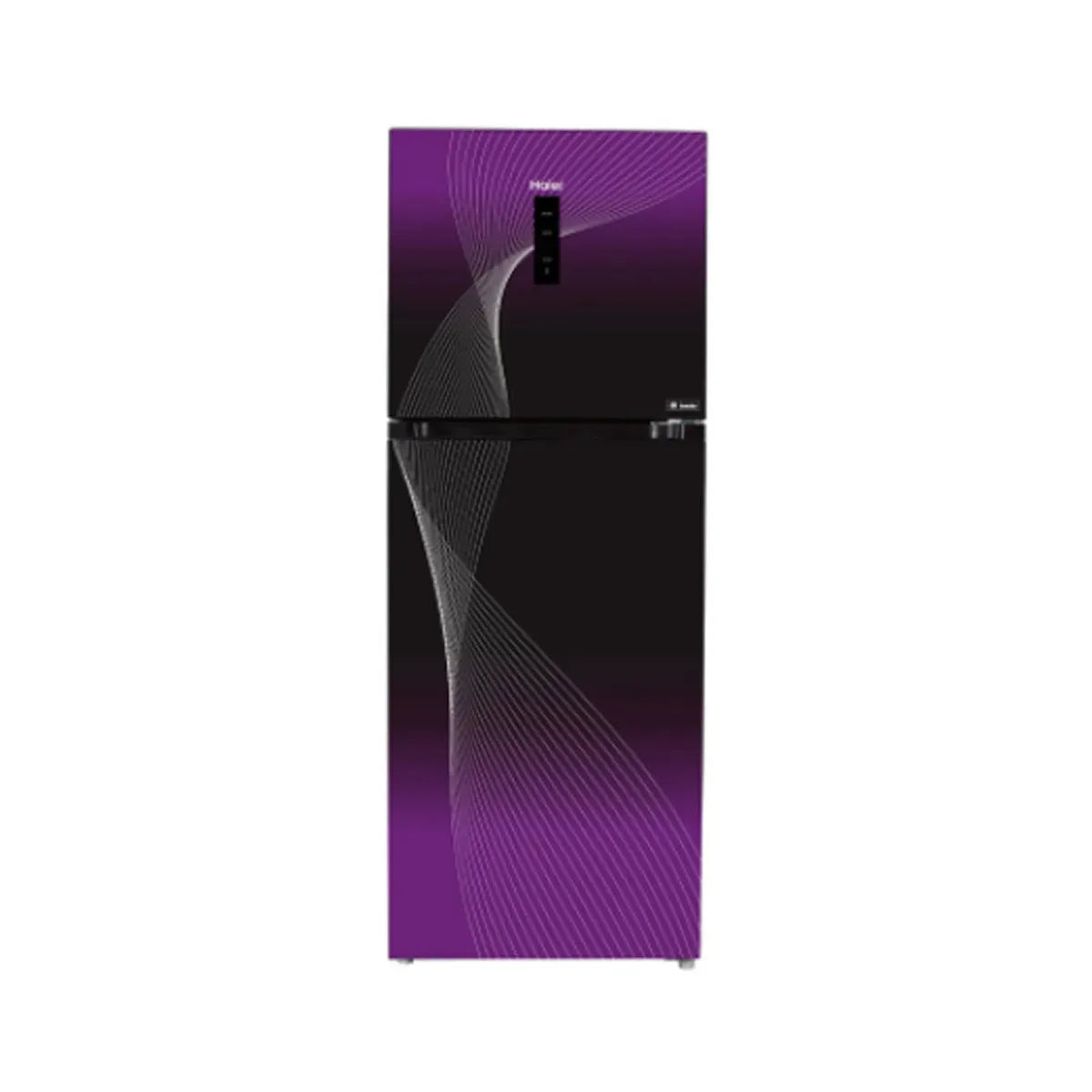 Haier Refrigerator Model HRF-538 IFPA with Twin Inverter + Black and purple color (0% Markup Upto 6 Months)