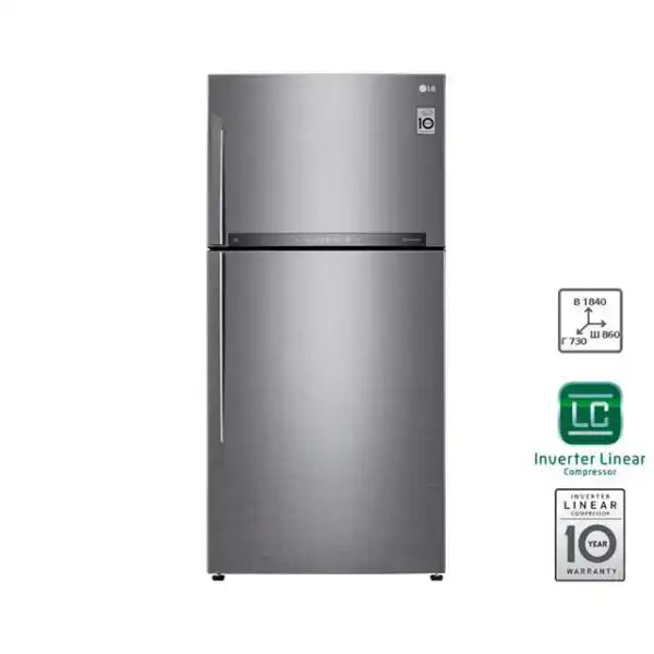 LG Refrigerator 461 Litre GN-B642PGFK Smart Inverter Compressor LG ThinQ (0% Markup Upto 6 Months)