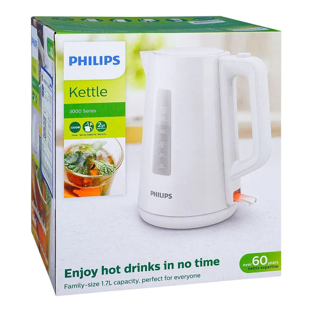 Philips Kettle Model HD-9318 with 1.7 liter capacity Official Warranty (0% Markup Upto 6 Months)