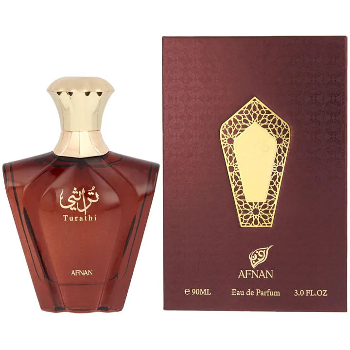 Afnan Turathi Red EDP for Men - 90ml (100% Authentic)
