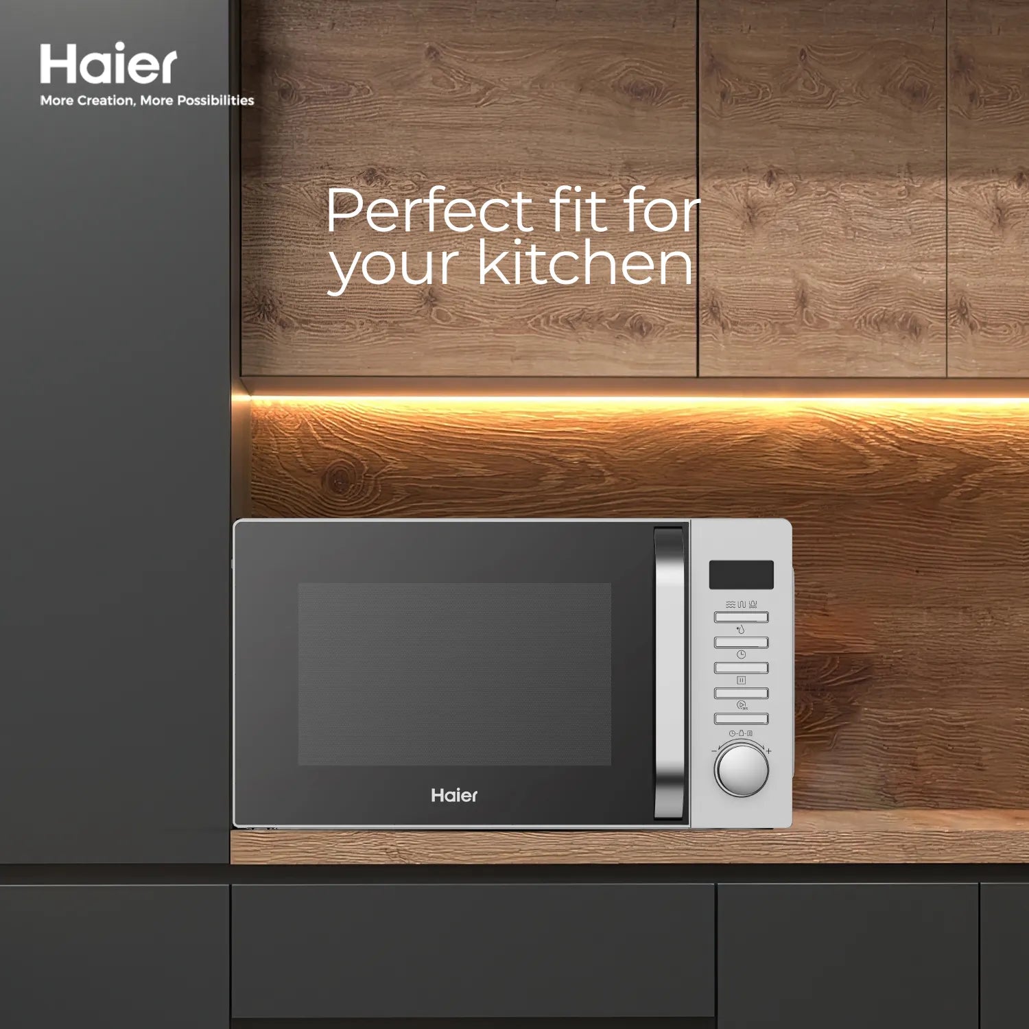 Haier 20L Microwave Oven Digital Solo Series HMW-20DSS