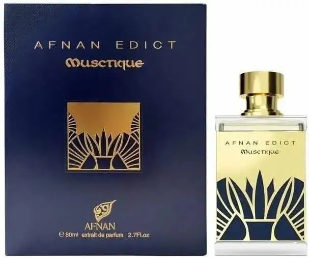 Afnan Edict Musctique Men Extrait De Parfum - 80ml (100% Authentic)