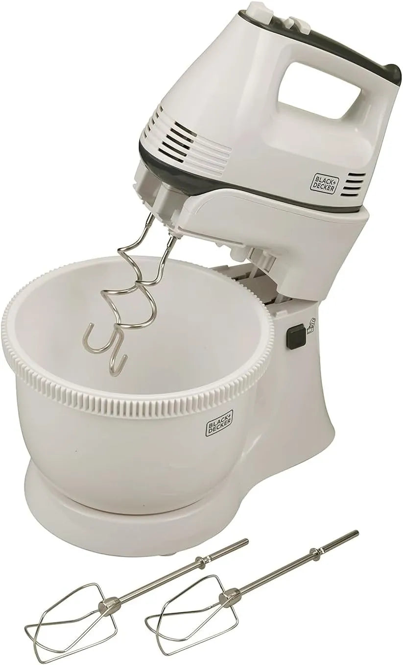 Black & Decker 300W of power Bowl/Bitter/Stand Mixer M700 with 5 speed with Turbo function