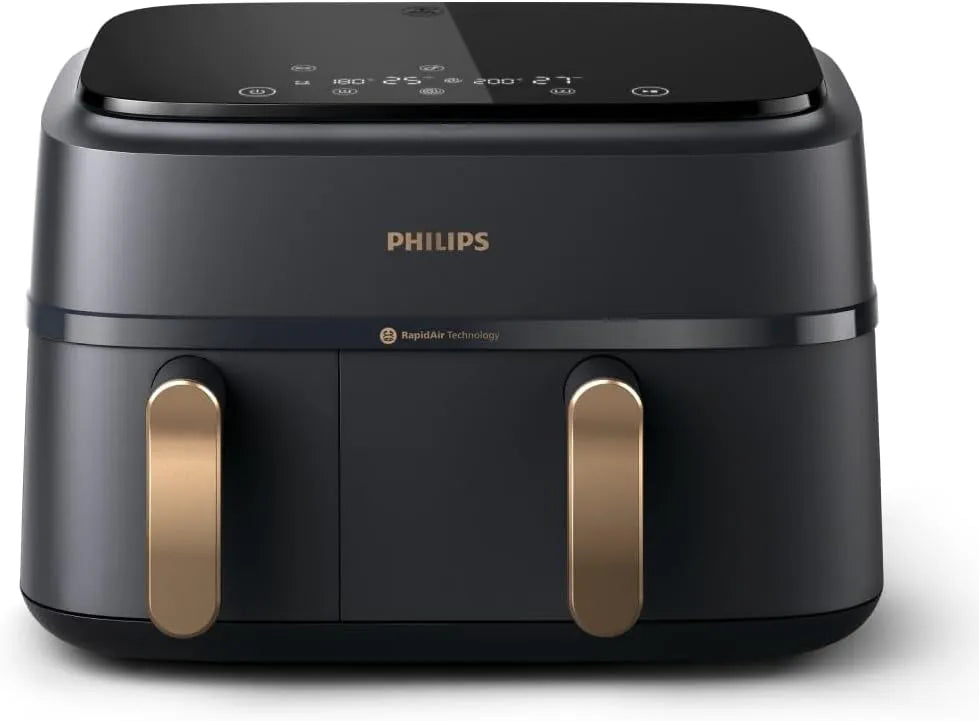 Philips 3000 Series 9.0L Dual Basket Airfryer NA350/00 With Official Warranty