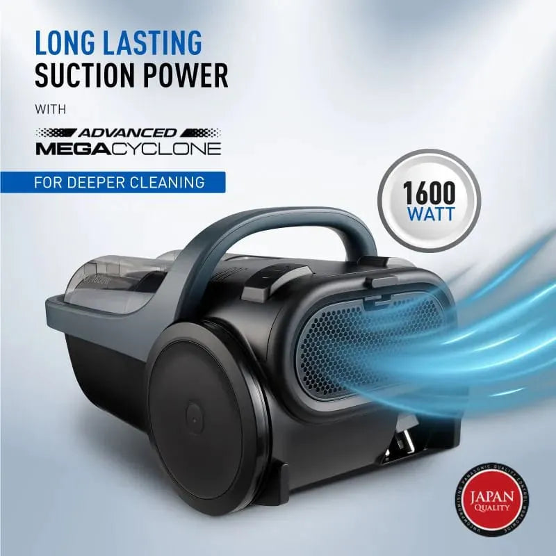 Panasonic Vacuum Cleaner MC-CL601 Clean Air Exhaust via 5-layer Filtration System