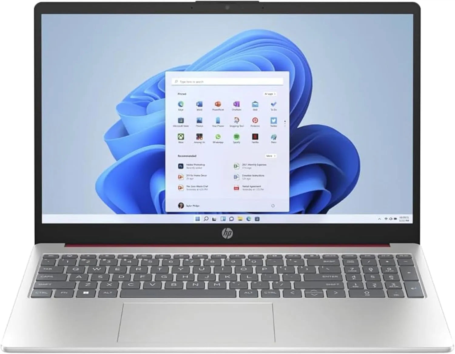 HP Laptop 15-FD0532NIA Intel Core i3 13th Gen 4GB 256GB SSD 15.6" FHD Display Dos Natural Silver