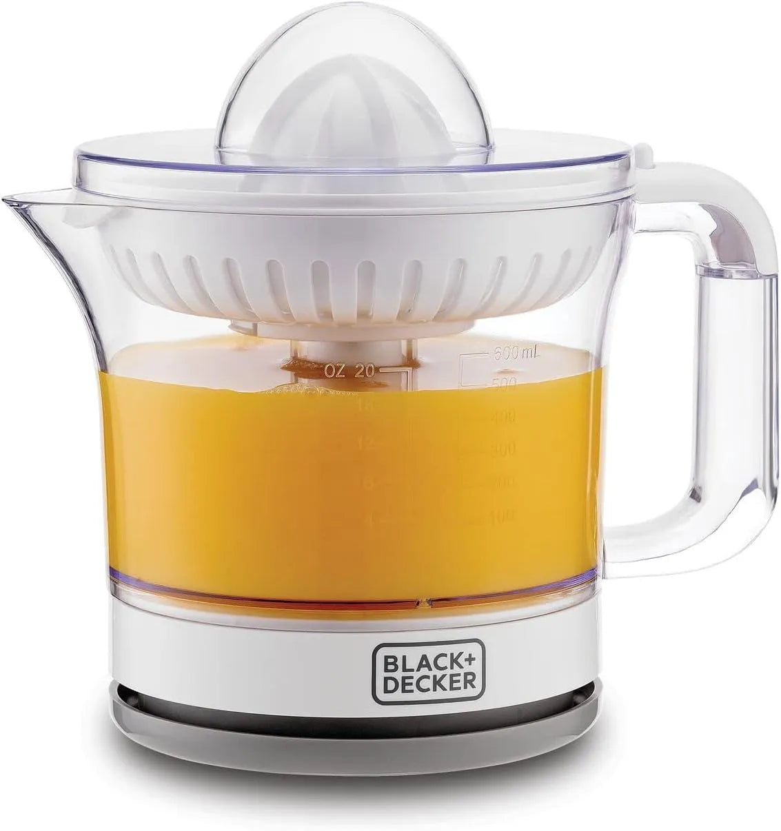 Black & Decker 25W and 600ml Citrus Juicer CJ675-B5 Two-way spin