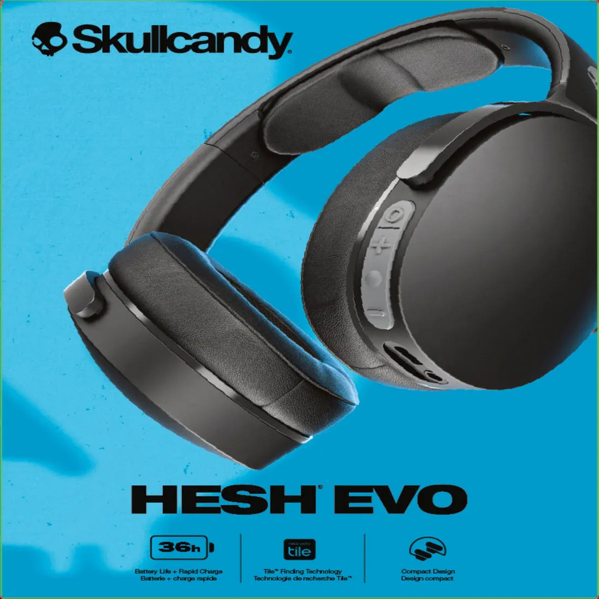 Skullcandy Hesh Evo Wireless Over-Ear Bluetooth Headphones