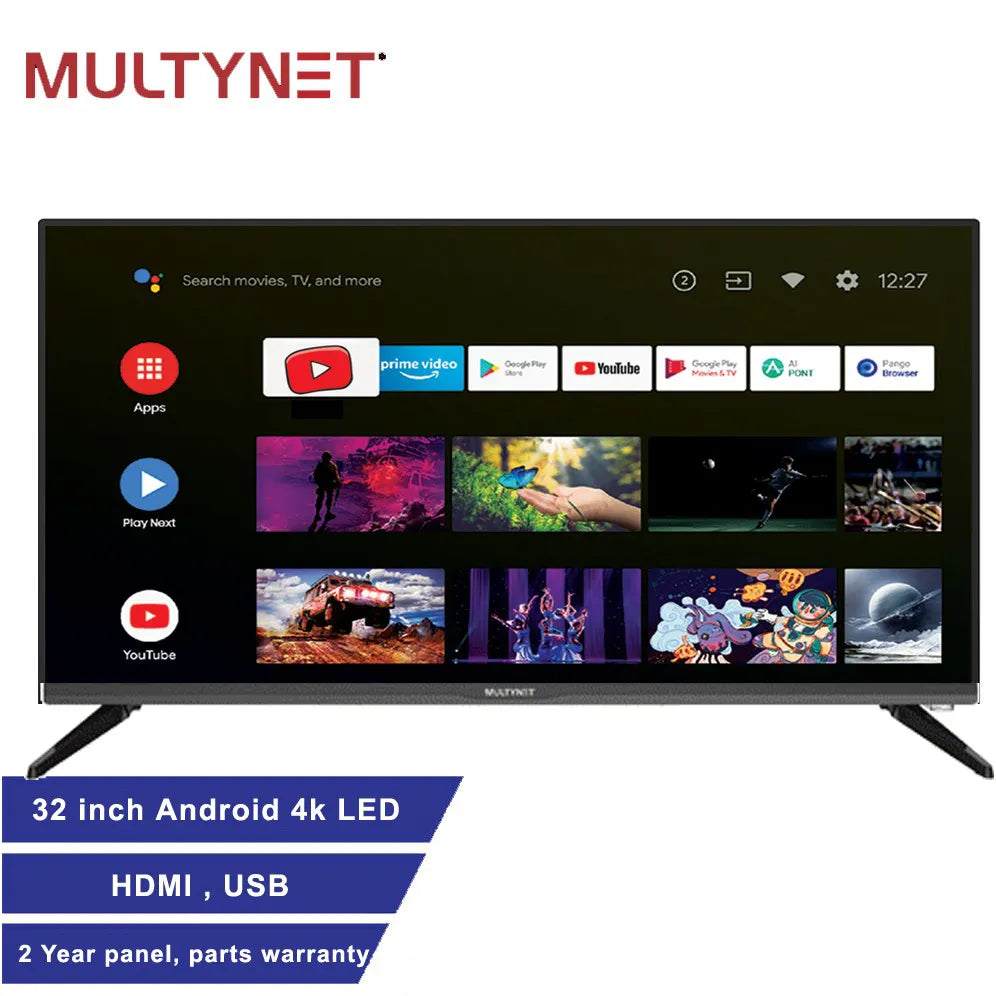 Multynet - LED Google TV 32 Inch - 32AR7 (0% Markup upto 6 Months)