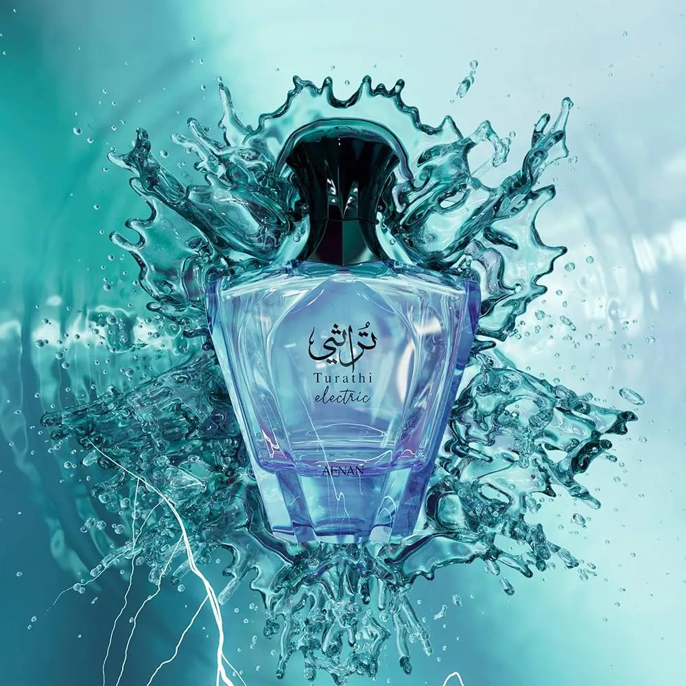 Afnan Turathi Electric EDP for Men - 90ml (100% Authentic)