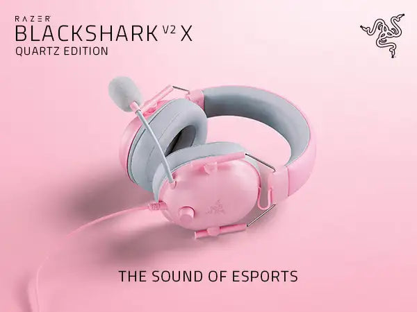 Razer BlackShark V2 X Multi-Platform Wired Esports Headset Quartz Edition