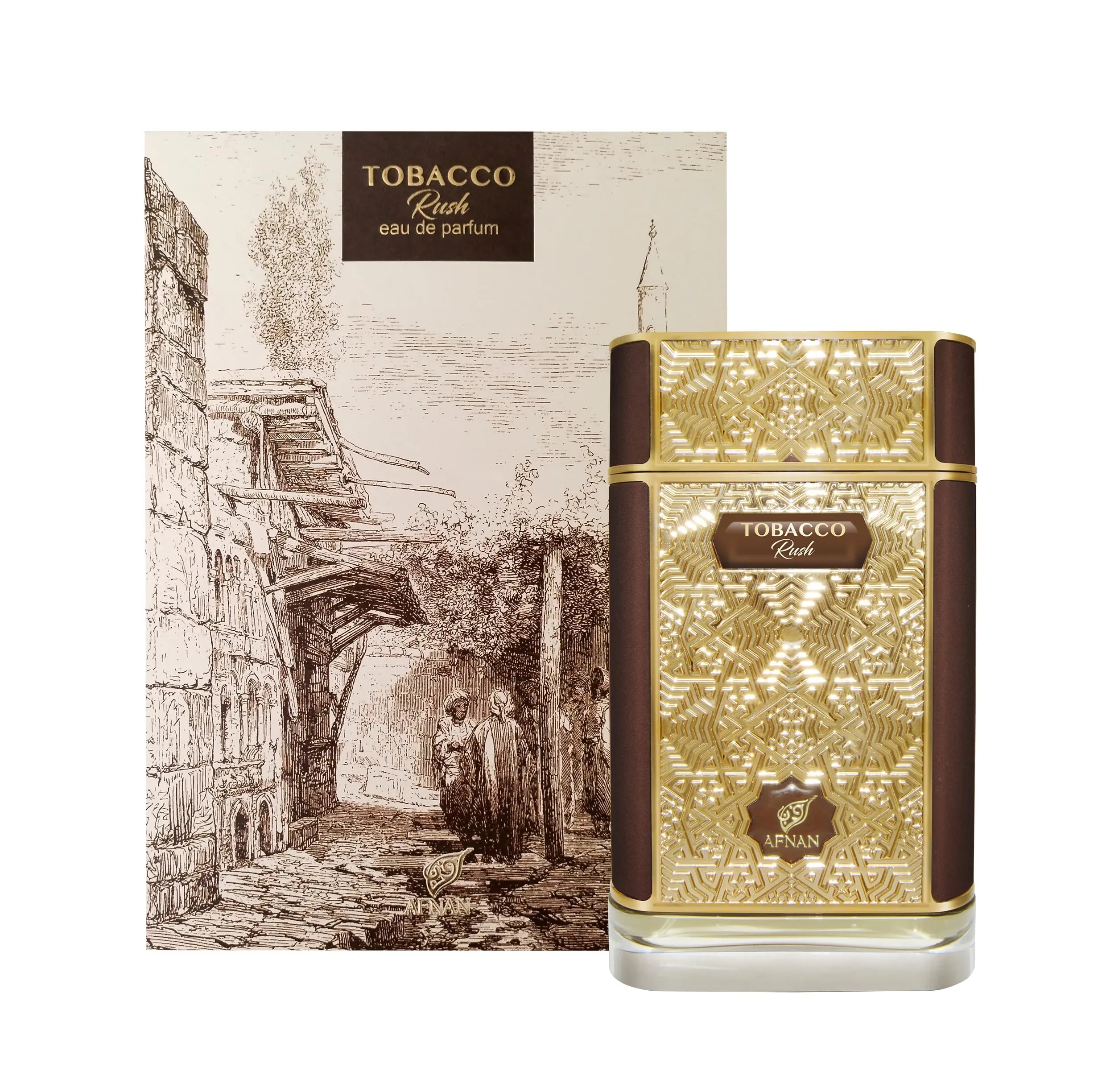 Afnan Tobacco Rush EDP - 100ml (100% Authentic)