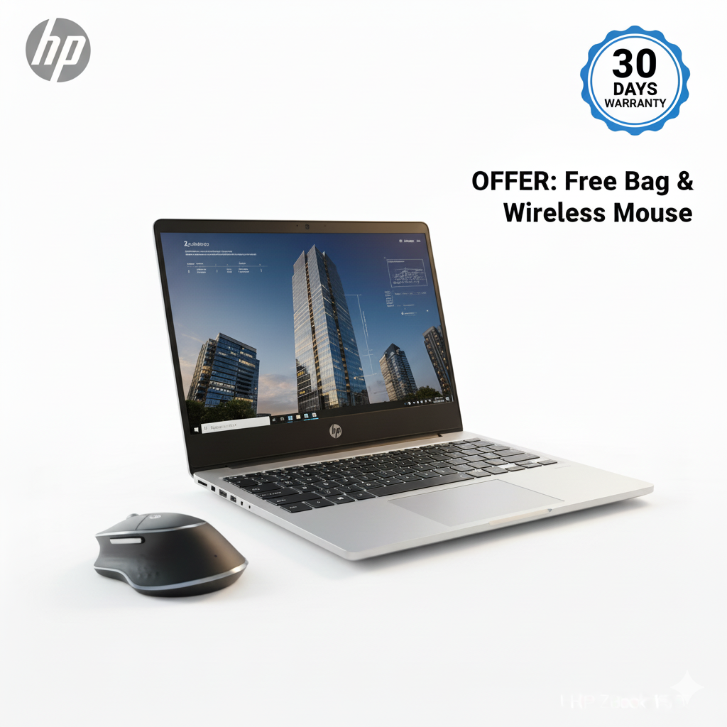HP Zbook 15 G6 , Core i7 9th Gen, 32GB Ram, 512GB SSD, NVIDIA QUADRO T2000 4GB Graphic Card, 15.6 Inch Display (Like new) Free Bag & HP Wireless Mouse