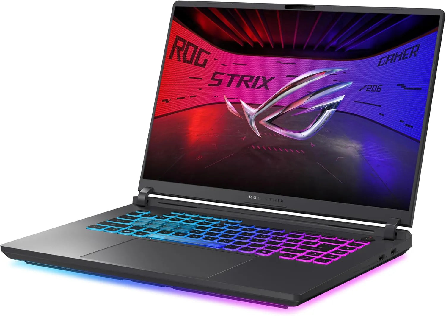 ASUS - ROG Strix G16 Gaming Laptop ,AMD Ryzen 9-8940HX , 16GB RAM, 1TB SSD , 16" FHD+ 165Hz , NVIDIA GeForce RTX 5070 Ti , Eclipse Grey (Brand New, International Warranty)