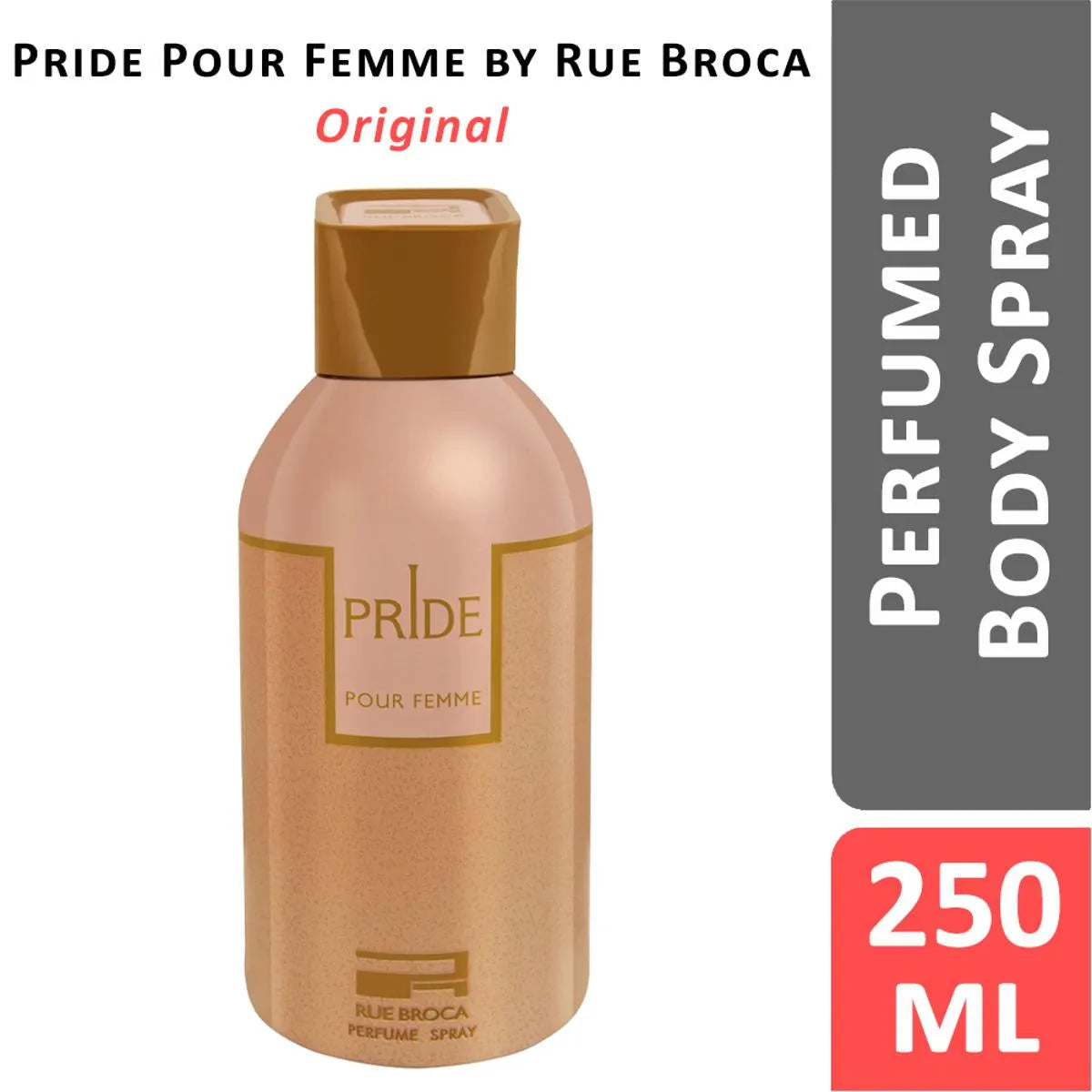 Rue Broca Pride Pour Femme Body Spray - 250ml (100% Authentic)