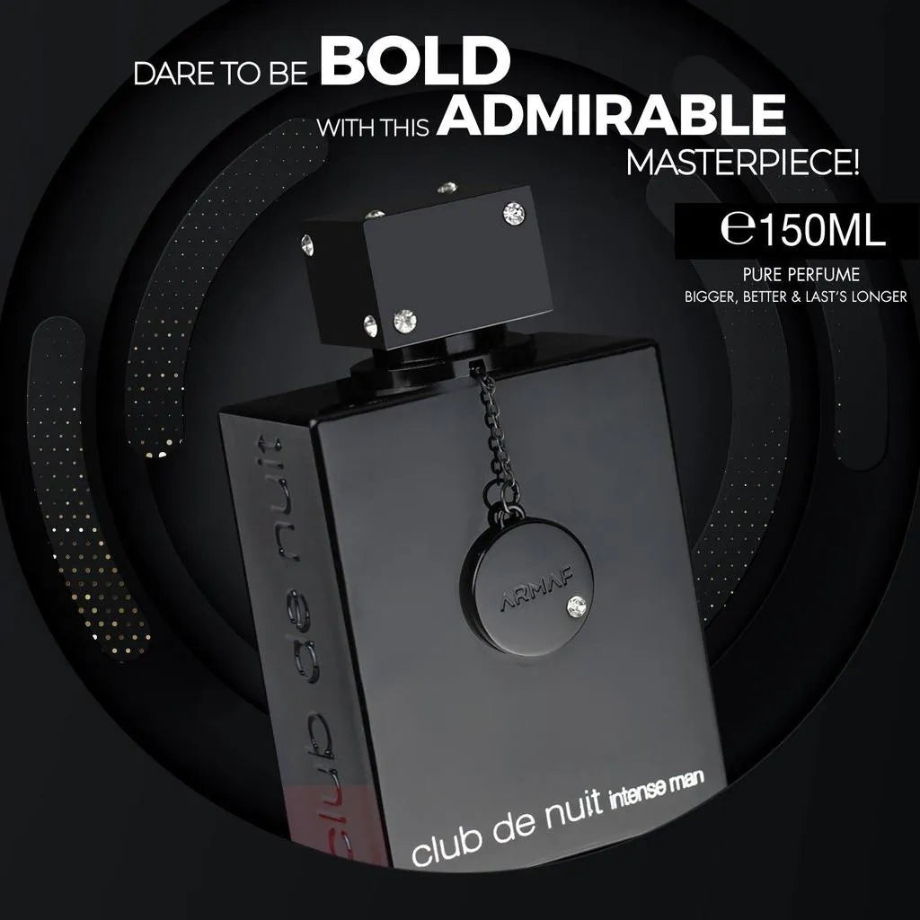 ARMAF Club De Nuit Intense Men Pure Perfume (EDP) - 150ml (100% Authentic)
