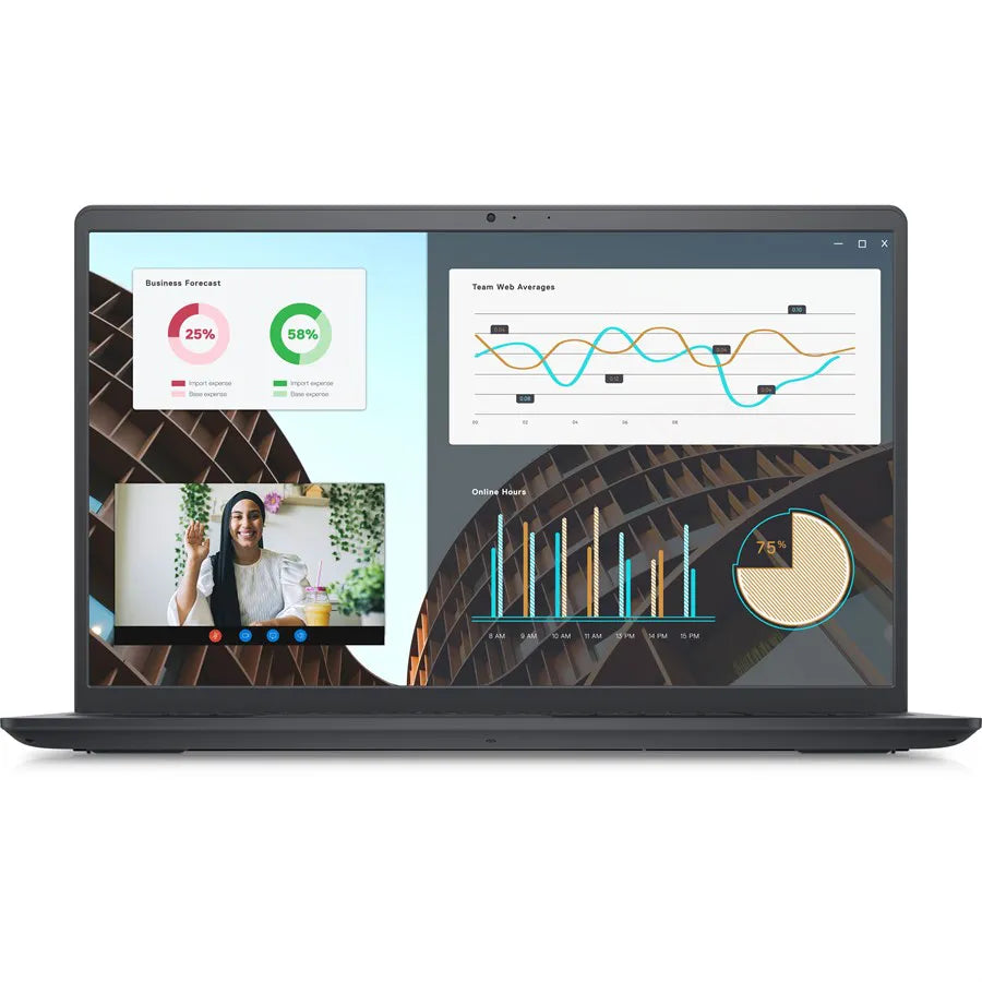 Dell Vostro 15 3530 - Raptor Lake - 13th Gen Core i3 1305U Processor 8-GB 512-GB SSD Intel Iris Xe Graphics 15.6" FHD 1080p 120Hz 250 nits Narrow Border Display (Carbon Black, NEW)