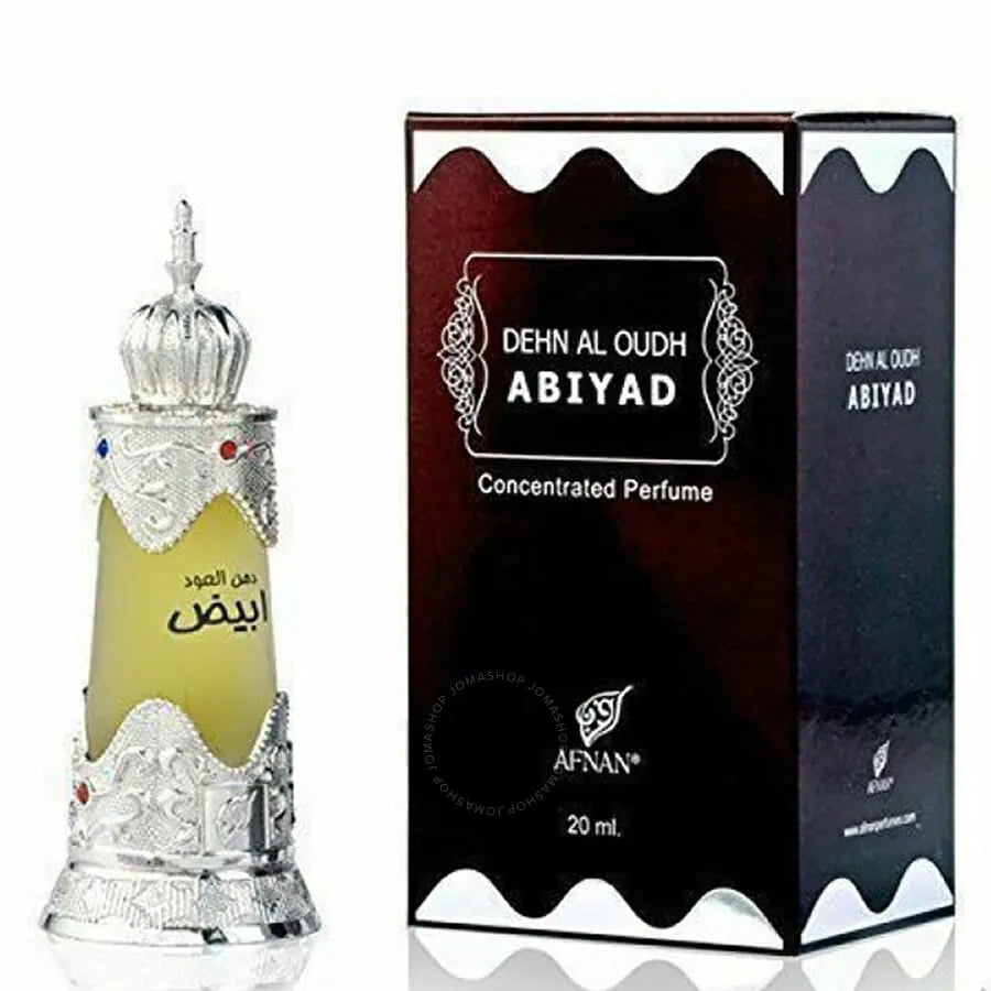 Afnan Dehn Al Oudh Abiyad CPO - 20ml (100% Authentic)
