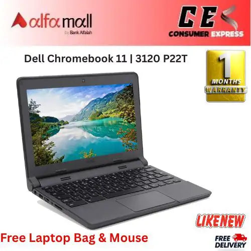 Dell Chromebook 11  3120 P22T  4GB Ram  16GB Storage  Playstore Supported  Touch Screen  Chromebook