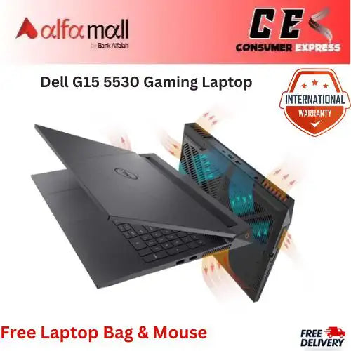 Dell G15 5530 Gaming Laptop Corei713th Gen 13650HX 16GB RAM 1TB SSD NVIDIA RTX 4060 8GB Graphics Card 15.6€³FHD 165Hz W11 BLK New, Internial Warranty
