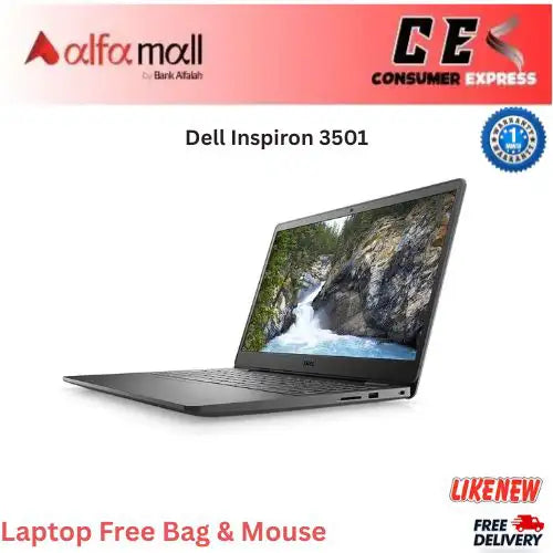 Dell Inspir501 €“ Core i5 10th Gen, 8GB RAM, 256GB SSD, 15.6Inch FHD Touchscreen (Like New)  Free Bag & Mouse