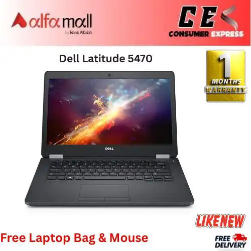 Dell Litude 5470 Corei76th Gen 8 GB RAM 256 GB SSD 14€³ Display