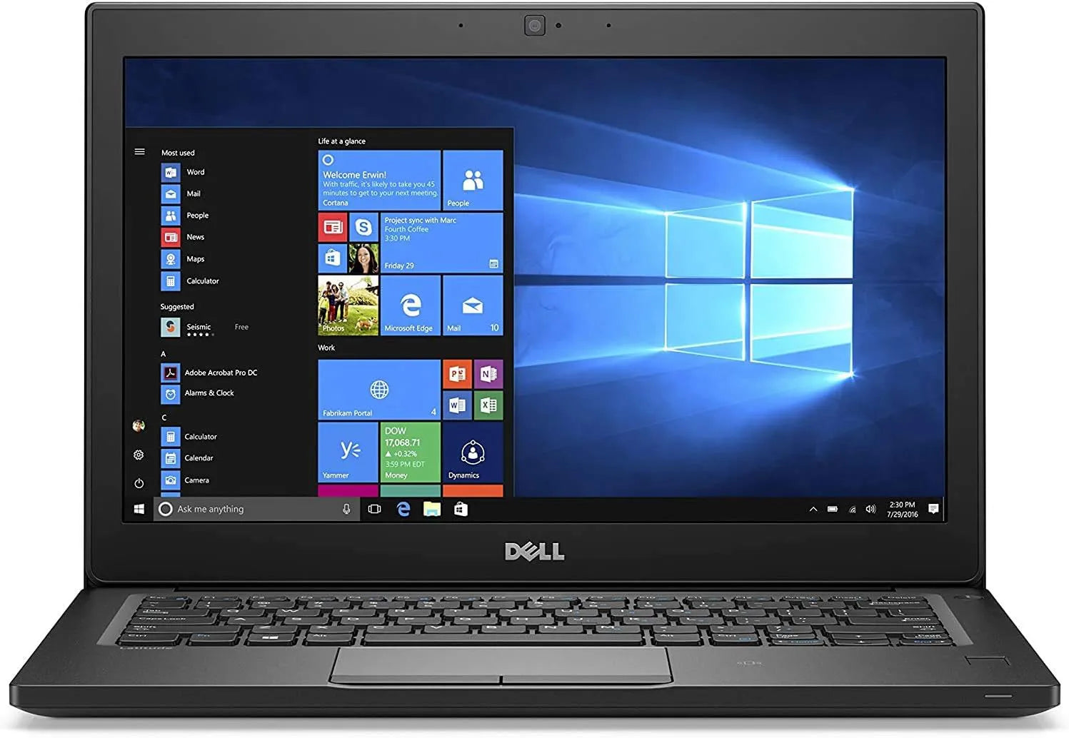 Dell Latitude 7280 , Core i7-6600U,8GB RAM DDR4,256 GB SSD,12.5" FHD with Touch Screen, Free Bag & Mouse (Like New) - (Other Bank)