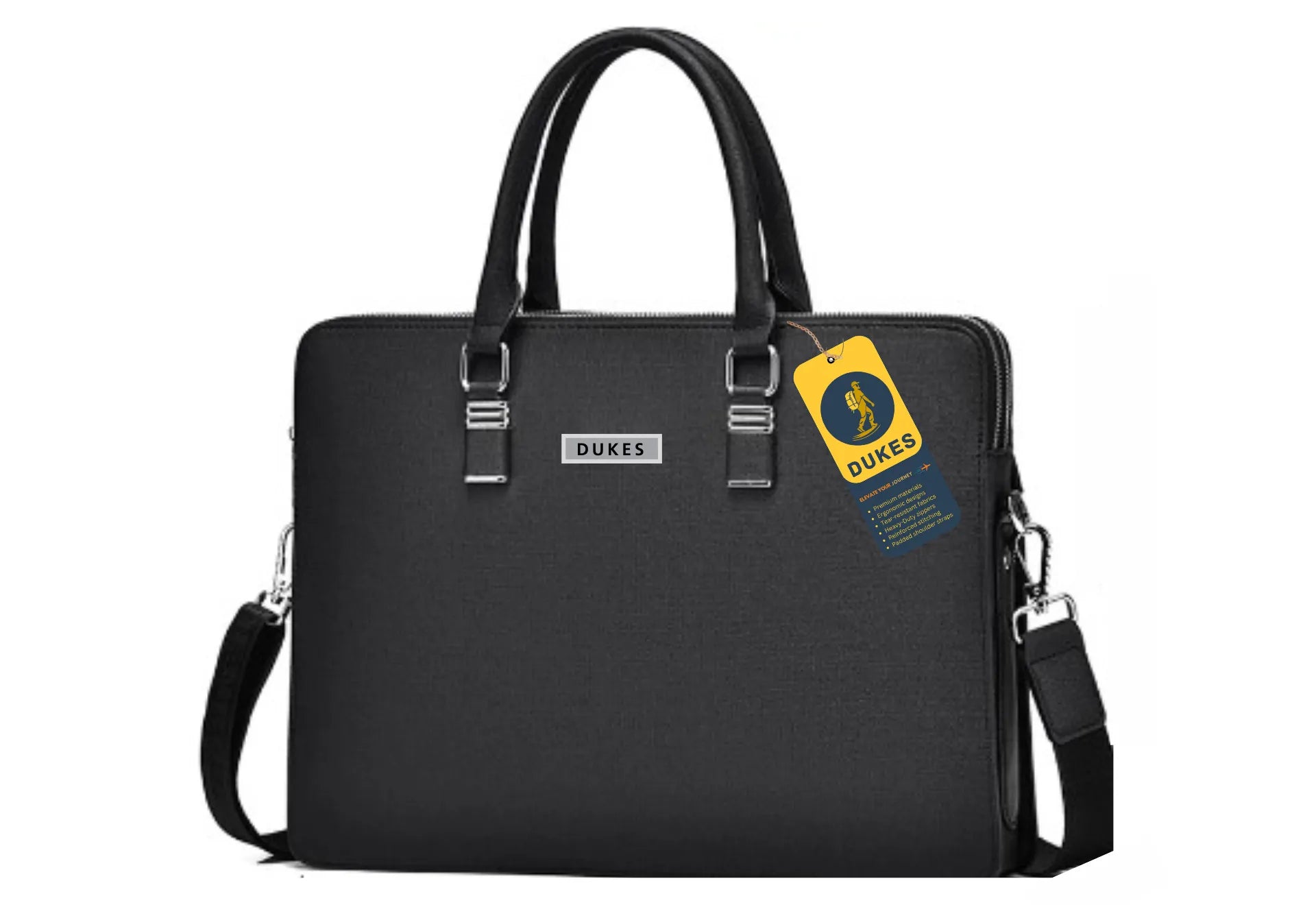 DUKES Top Load Laptop Bag DTL980 Black