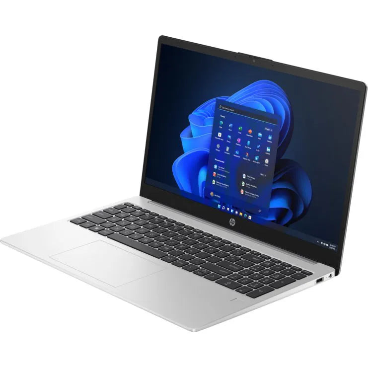 HP 250 G10 , Core i5-1334U 13th Gen , 8GB RAM , 512GB SSD , 15.6" FHD Display , English Keyboard , Silver , DOS (Brand New, International Warranty)