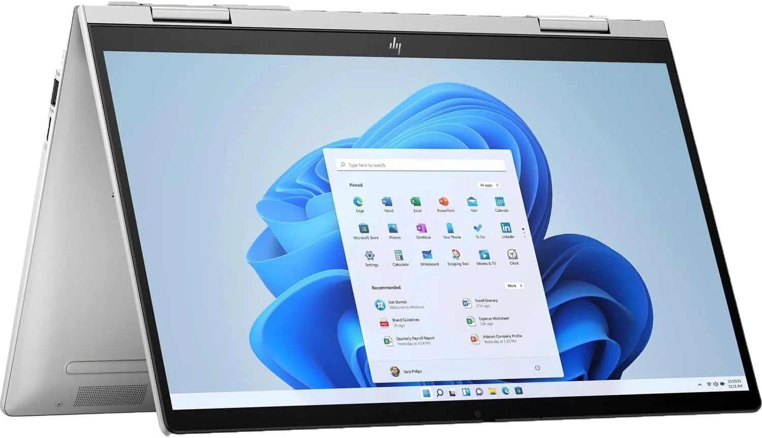 HP Envy 2-in-1 14 ES1023DX , Intel Core 7 - 16GB Memory - 512GB SSD, 14" Full HD Touch-Screen Laptop - Natural Silver (Brand New, International Warranty)