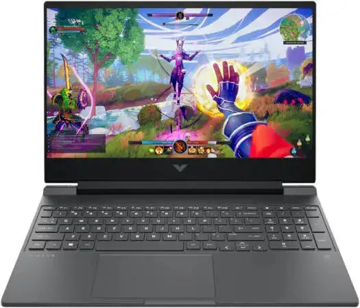 HP Victus 15 FA2093dx Gaming Laptop , Core i7-13620H 13th Gen , 16GB DDR5 RAM , 1TB SSD , 8GB RTX 5060 Graphics , 15.6" FHD IPS 144Hz 300nits , Backlit Keyboard , Windows 11 , Mica Silver (Brand New, International Warranty)