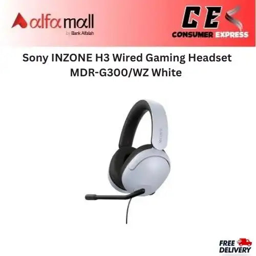Sy INZE H3 Wired Gaming Headset MDRG300/WZ White